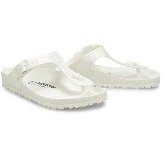 Birkenstock women’s Gizeh EVA thong in white size 40 (9.5) - Picture 4 of 17